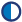 Ícone que demonstra um círculo metade escuro e metade claro, para desabilitar o contraste