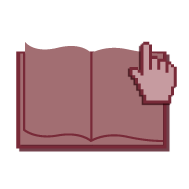 Imagem com o símbolo de acesso ao Livro Digital