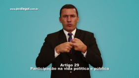 Participação na vida política e pública