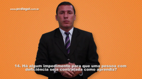 Há algum impedimento para que uma pessoa com deficiência seja contratada como aprendiz?