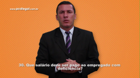 Que salário deve ser pago ao empregado com deficiência?