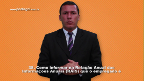 Como informar na Relação Anual das Informações Anuais (RAIS) que o empregado é pessoa com deficiência?