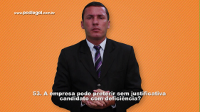 A empresa pode preterir sem justificativa candidato com deficiência?