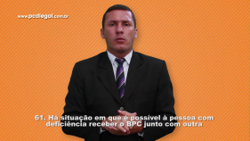 Há situação em que é possível à pessoa com deficiência receber o BPC junto com outra remuneração ou benefício?