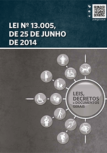 Capa da Lei 13.005, de 25 de Junho de 2014